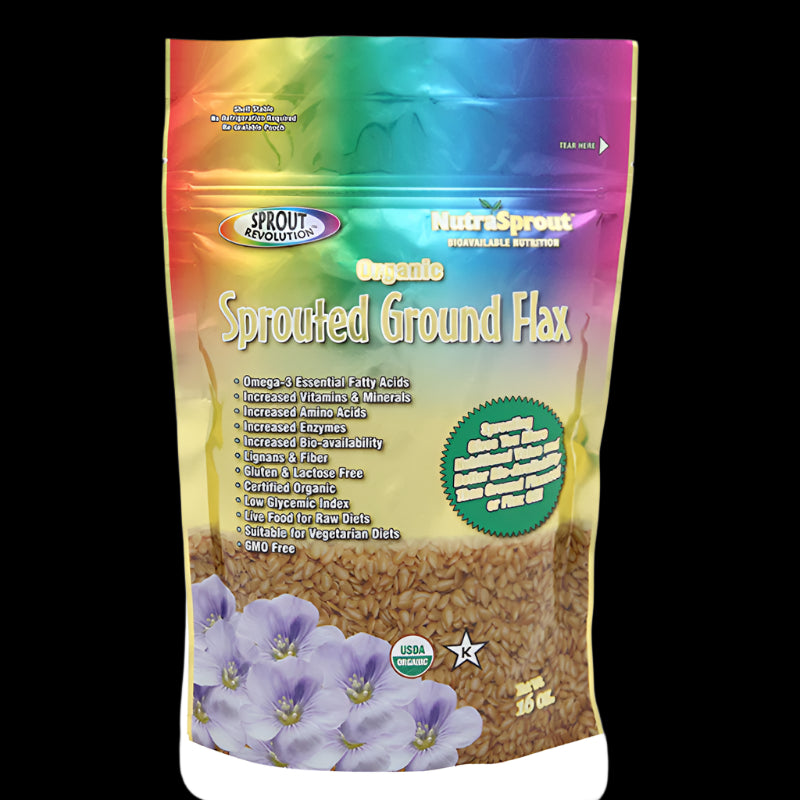 SPROUTED FLAX POWDER- PLAIN