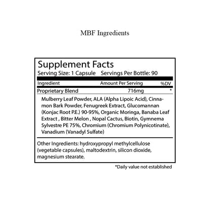 MBF- Metabolic Balance Formula